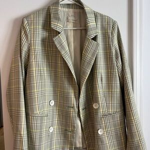 UO NWOT Plaid Women's Blazer